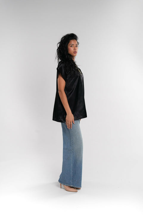 Black Embroidered Tunic