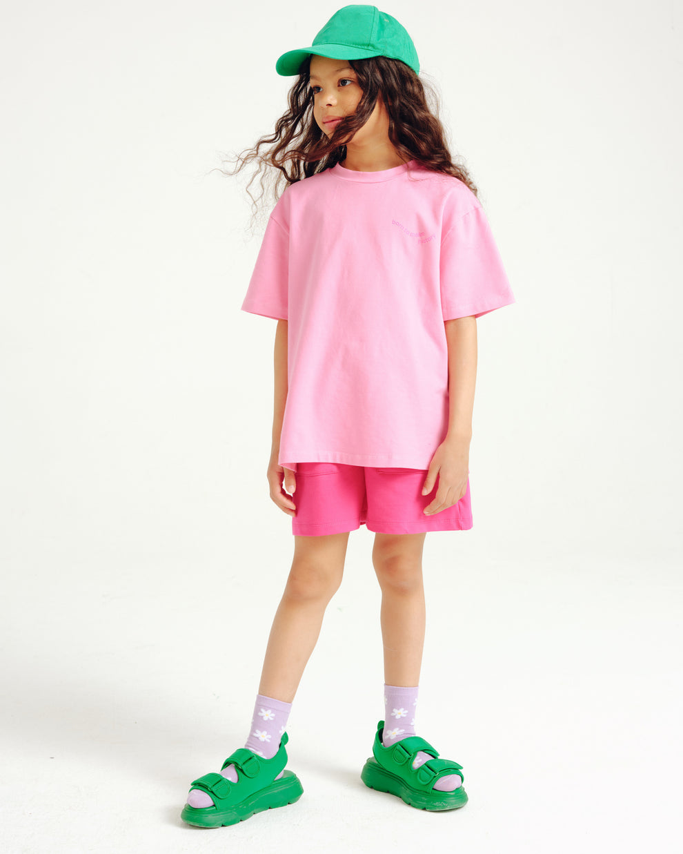Boys' & Girls' Casual Shorts Pink – Breathable Wide Fit