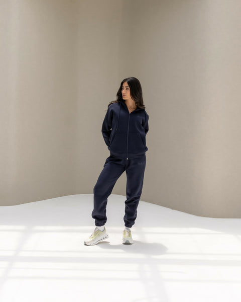 TheCloud9 Midnight Navy Zip Hoodie