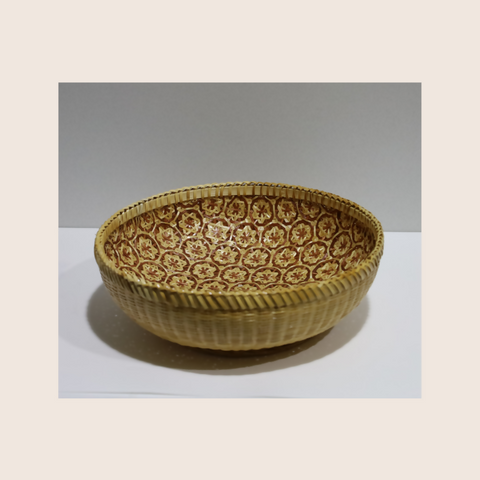 Palm weave Rattan Basket