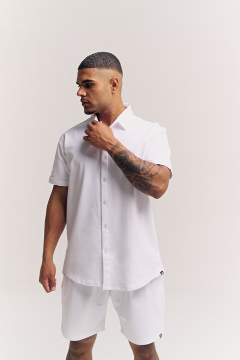 Prime Button-up Shirt White