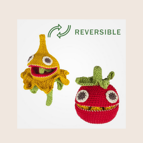Snonny Crochet Reversable Tomato