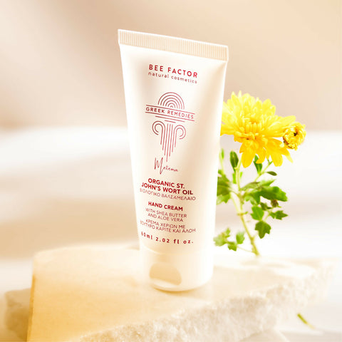 Hand Cream With Organic St. John’s Wort Oil From Meteora 60ml