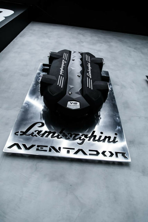 Lamborghini Aventador V12 Engine – Wall Art Edition