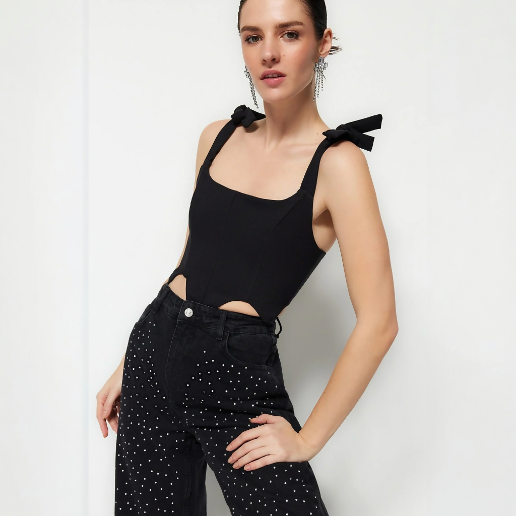 MY PEANUT Hande Corset Top