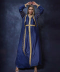 KAFTAN 2 PC BLUE -GOLD 1 (3)