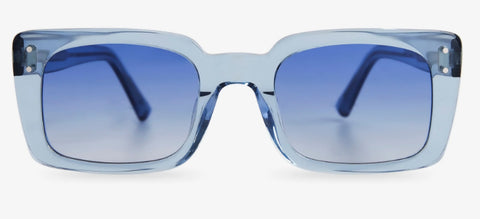 Anna Transparrent Blue Sunglasses