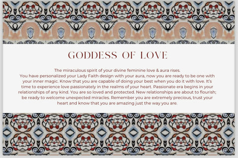 Lady Faith Long V Neck Dress (Goddess of Love)