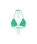 halter neck tie back ruched top front GS