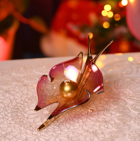 Radiant Glass Candleholder