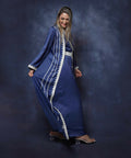 KAFTAN 2 PC BLUE SILVER 1 (2)