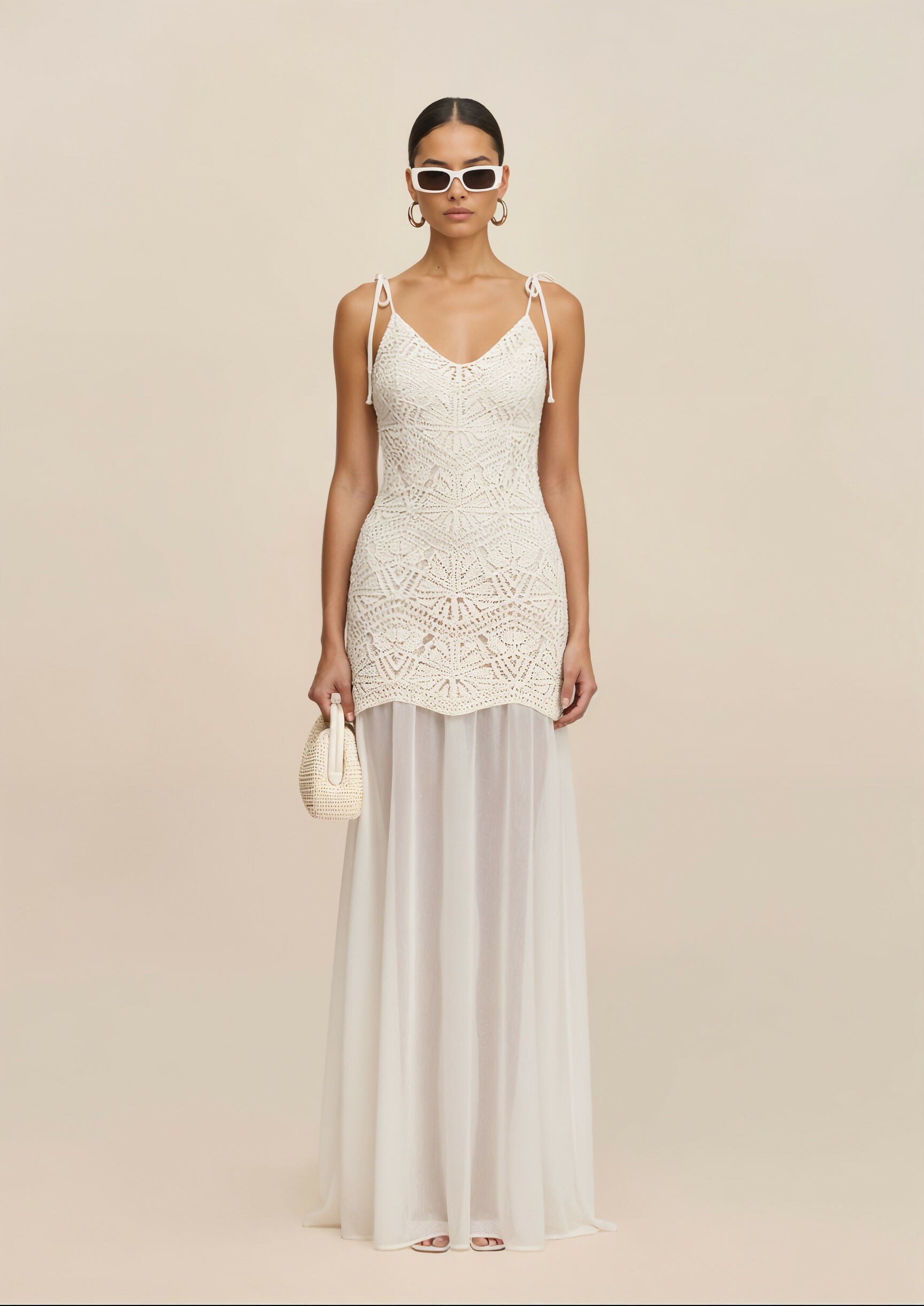 Azure Dress White