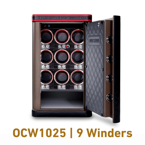 the TL SERIES - OCW1025 - 9 Watch Winders