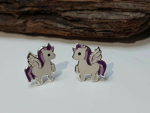 Cute Unicorn Stud Earrings