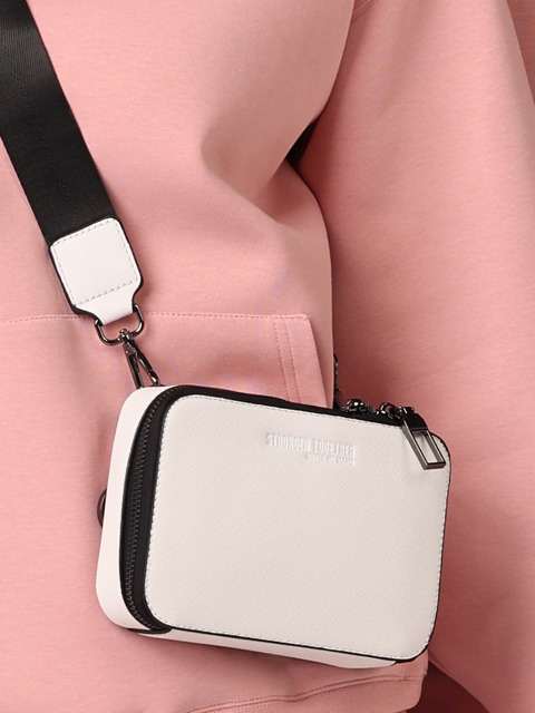 ST Cross Body Bag White