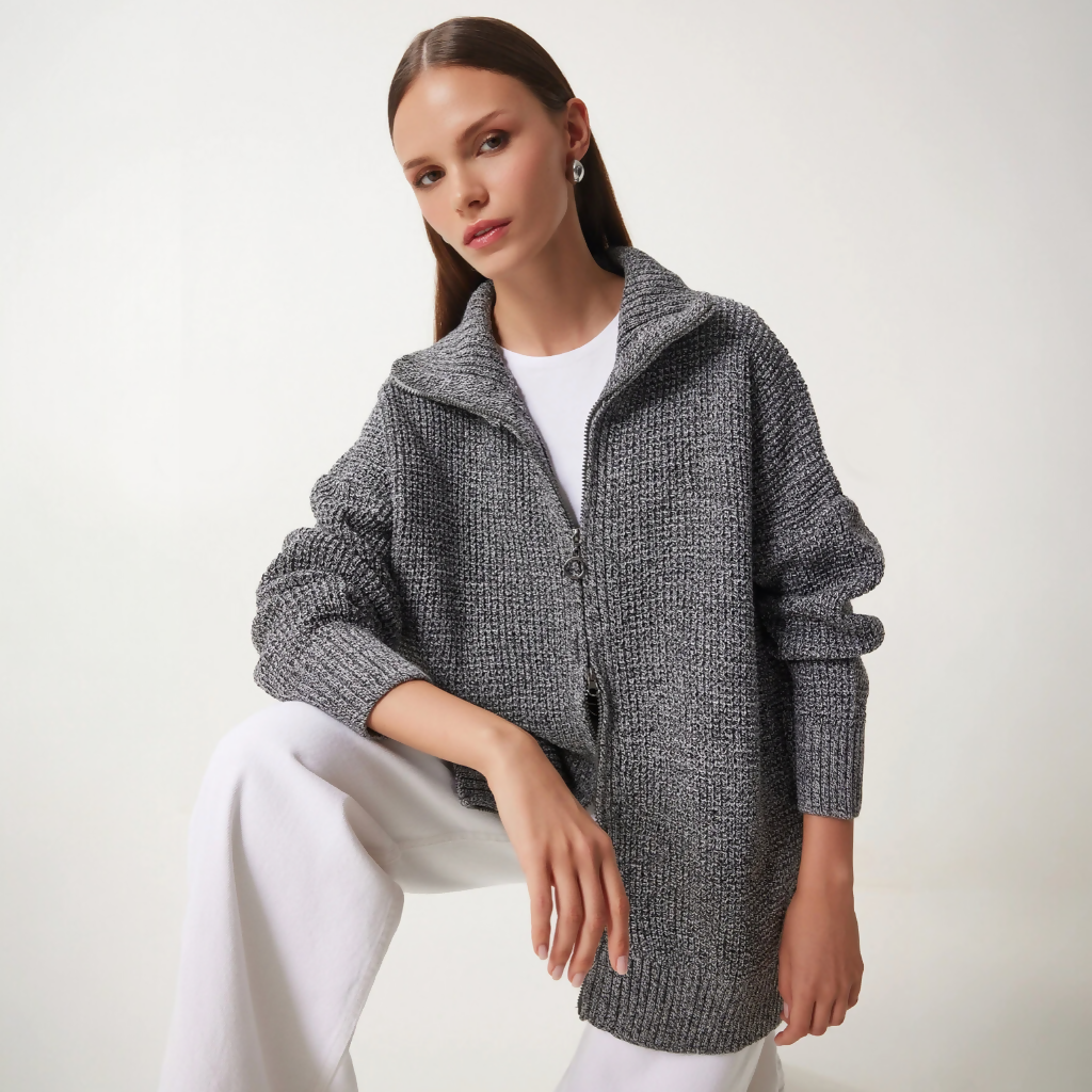MY PEANUT Nakie Oversize Cardigan