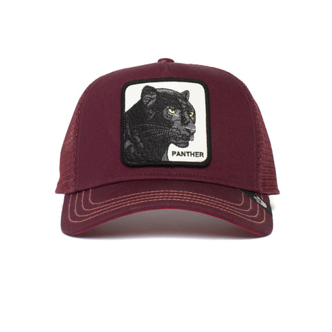 The Panther Trucker Hat Maroon