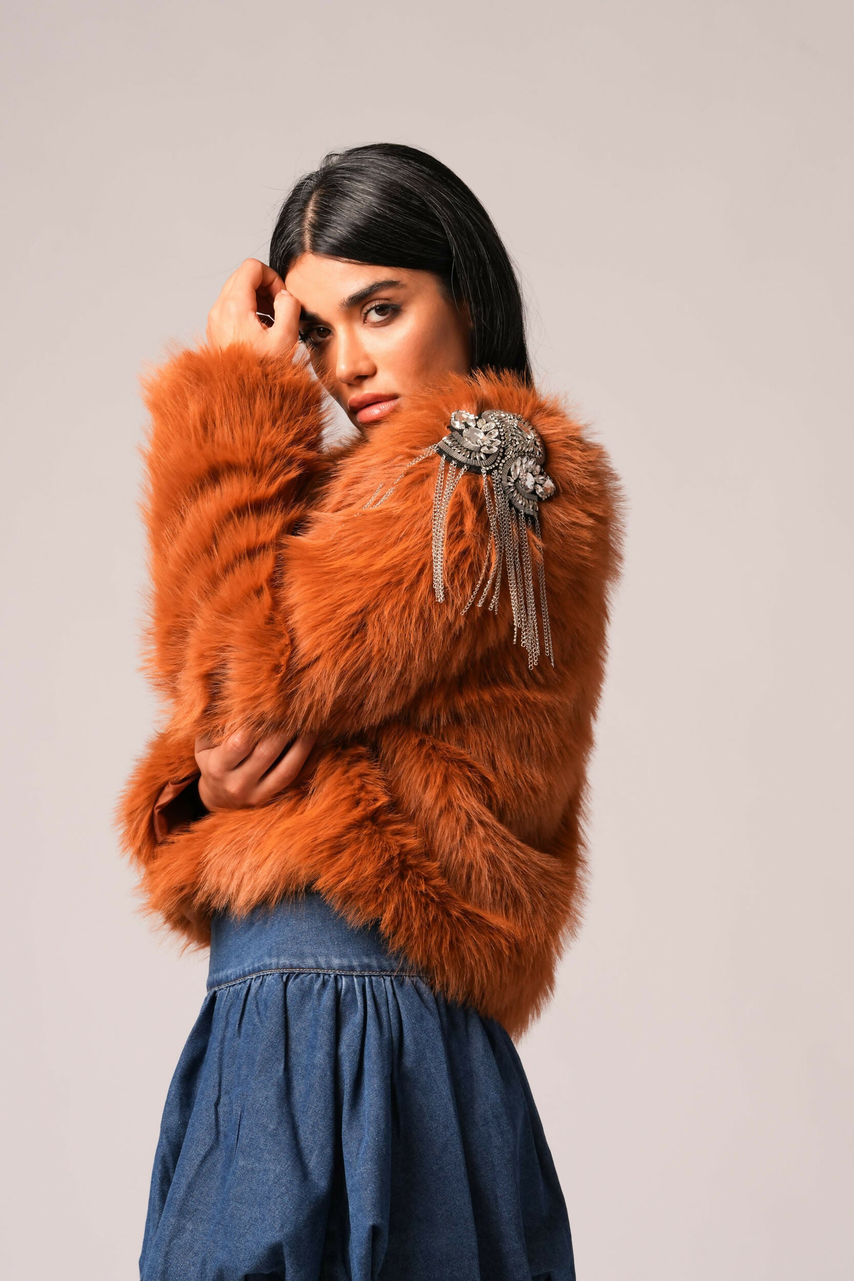 faux fur jacket