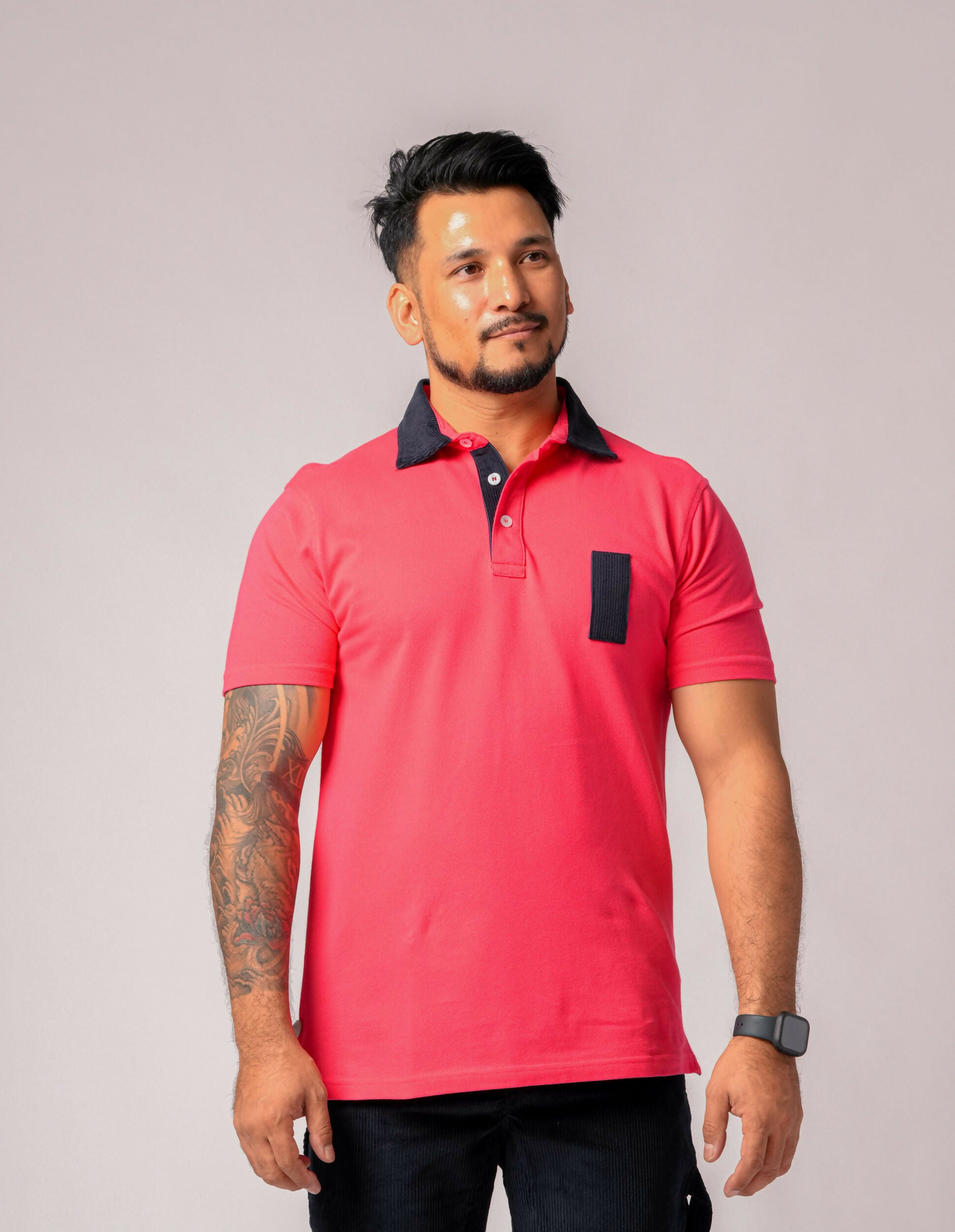 Textura Unius Roze Polo