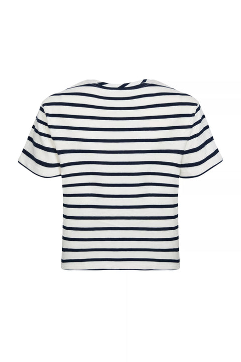 Kor Navy Striped T-shirt