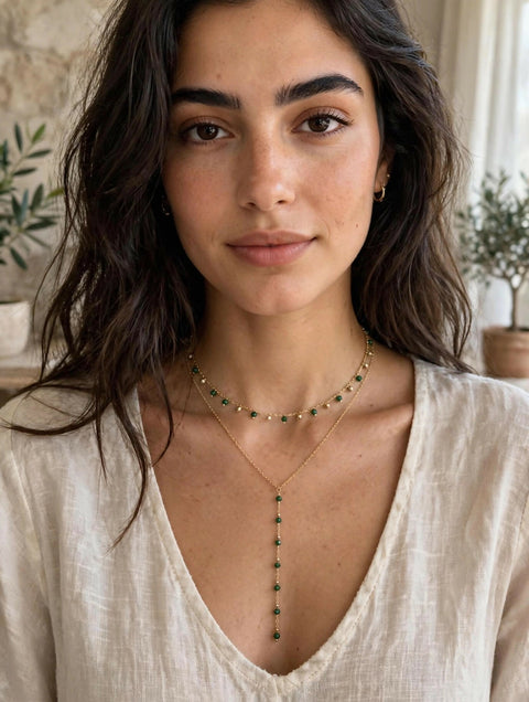 Green Charmed Set