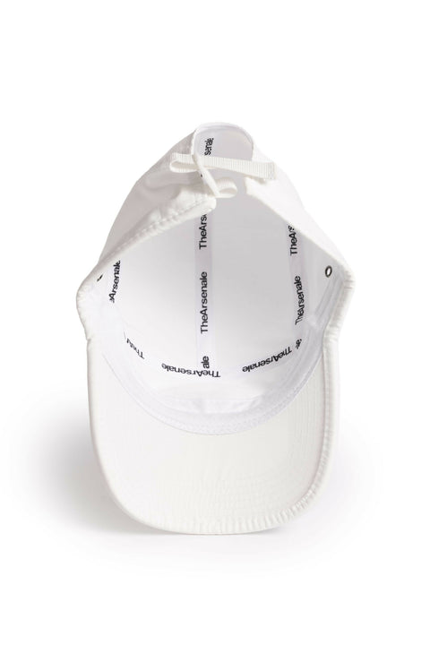 TheArsenale Ivory White 5-Panel Tech Cap