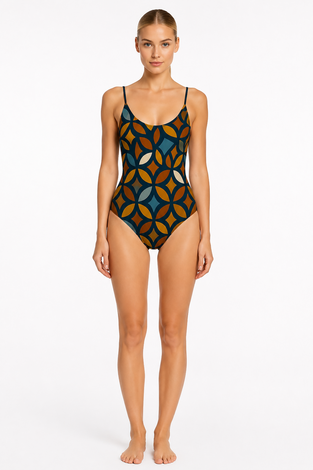 Astratta Print One Piece Swimsuit