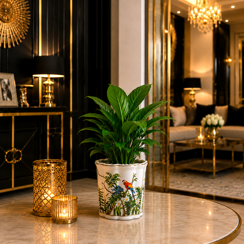 Falconet Feather Vase