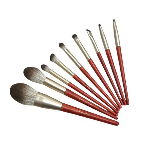 ZEESEA Living Colorfully Master Makeup Brush Set (9pcs)