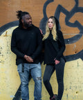 Babang-and-Becca-wearing-Rein-Love-Identity-hoodie-unisex