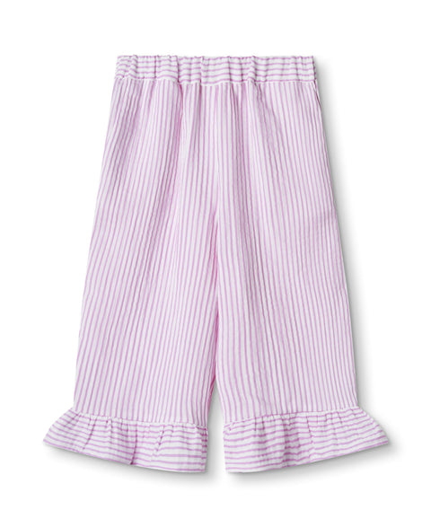 F1403 - CIAO STRIPE PANT - CLOUD DANCER PINK STRIPE - Extra 3