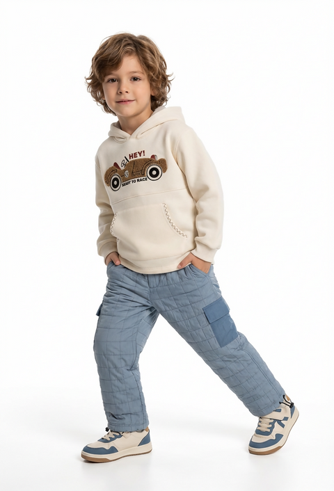 BOMBILI Boys 2-piece set (sweat, pants) - Blue