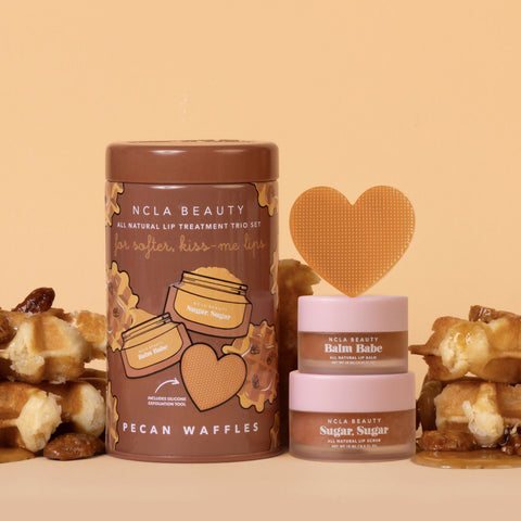 NCLA Beauty Pecan Waffles Lip Care Duo + Lip Scrubber