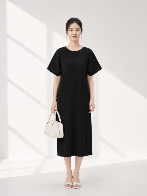 Porto Dress Black