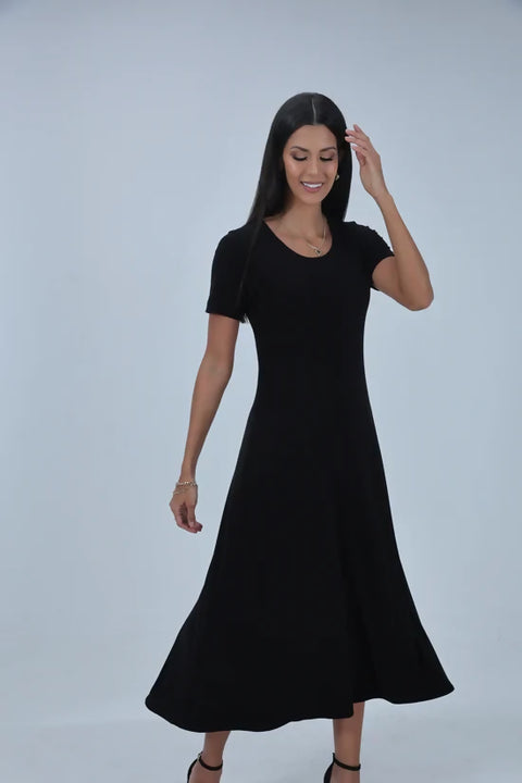 Sofia, Scoop neck Maxi Dress