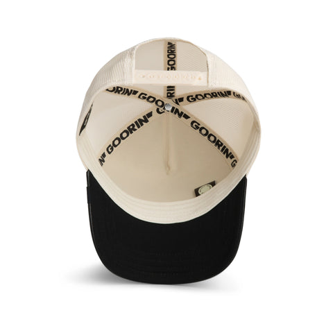 Goorin Bros. Faux Leather Skull Trucker Cap