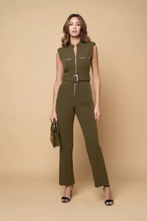 DealmakerJumpsuitKhaki