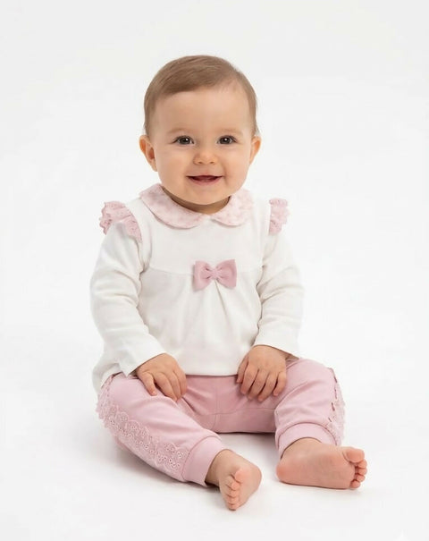MAISON BEBE Rosy Fency Terry Set