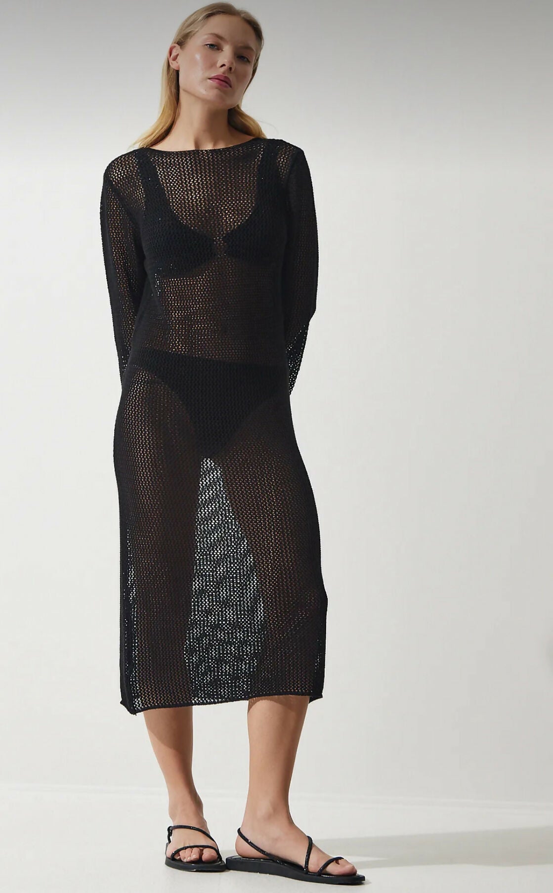 MY PEANUT Coachella Black Dress