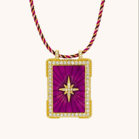 Summer Rope Necklace - Star