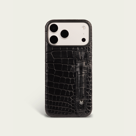 Hadoro Finger Case Alligator Leather