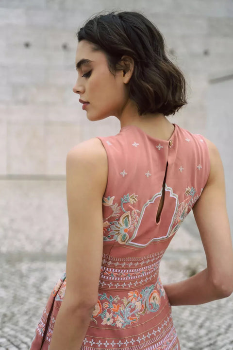 Amara Short Blush Dress