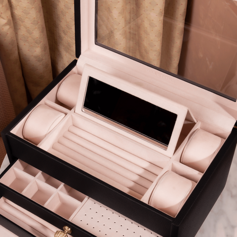 Zuri Midnight Black - Jewelry Box