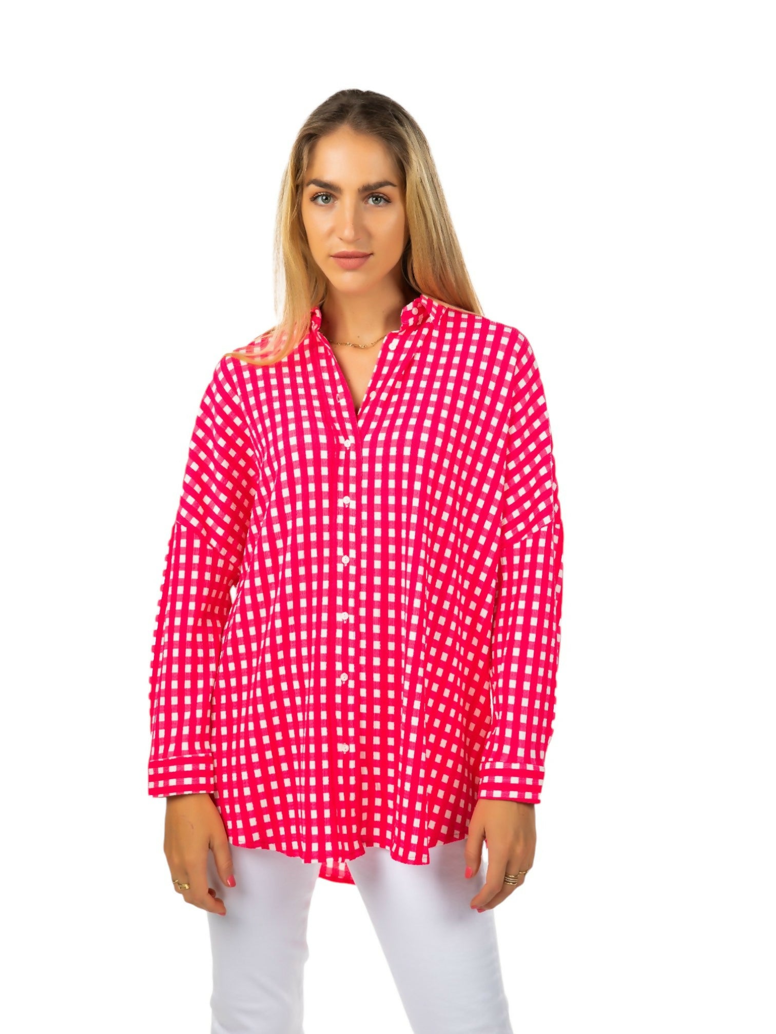 CILEK TEXTURED OVERSIZE SHIRT