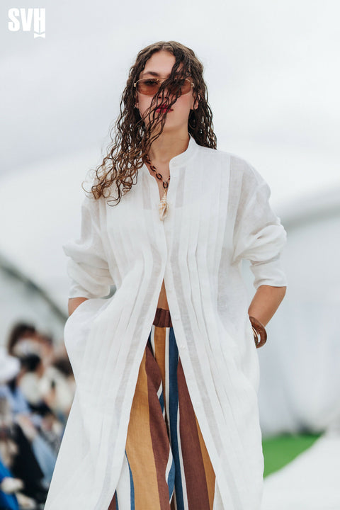 Linen Shirt in White