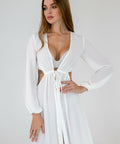 Melissa-White-Sheer-Beach-Cover-Up-Front