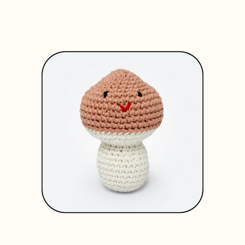 Crochet Harvest toys '' mushroom, lemon, radish''