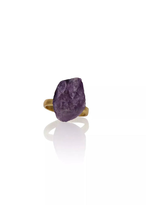 KARR AMETHYST GEMSTONE RING 6