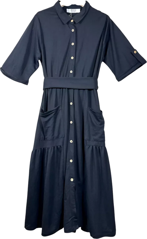 MY PEANUT Evita Midi Shirt Dress