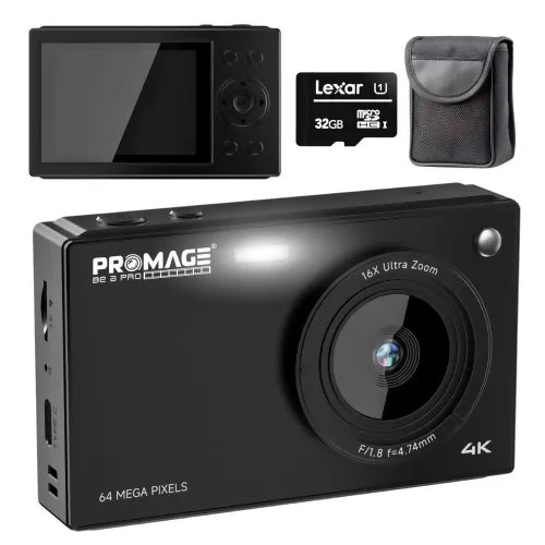 Promage 4K Dual Screen Digital Camera – LINK
